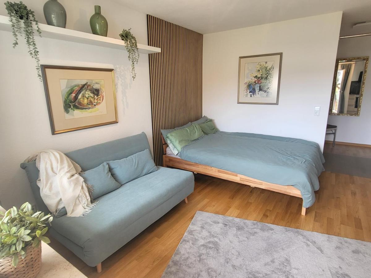 Ferienwohnung Am Seepark ไฟรบวร์กอิมไบรส์เกา ภายนอก รูปภาพ